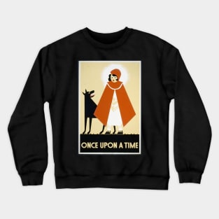 Vintage Little Red Riding Hood - WPA Poster Crewneck Sweatshirt